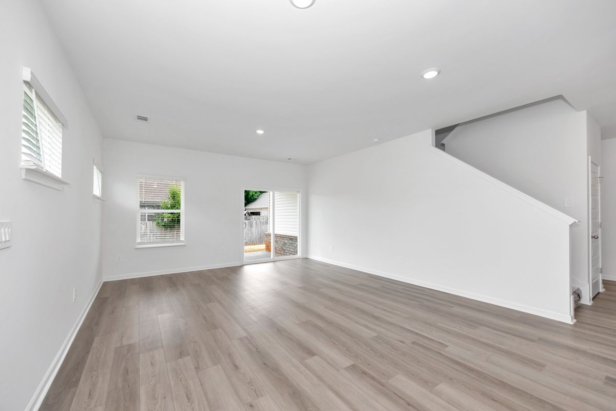 The Manchester floorplan with the Fresh Limestone interior package.