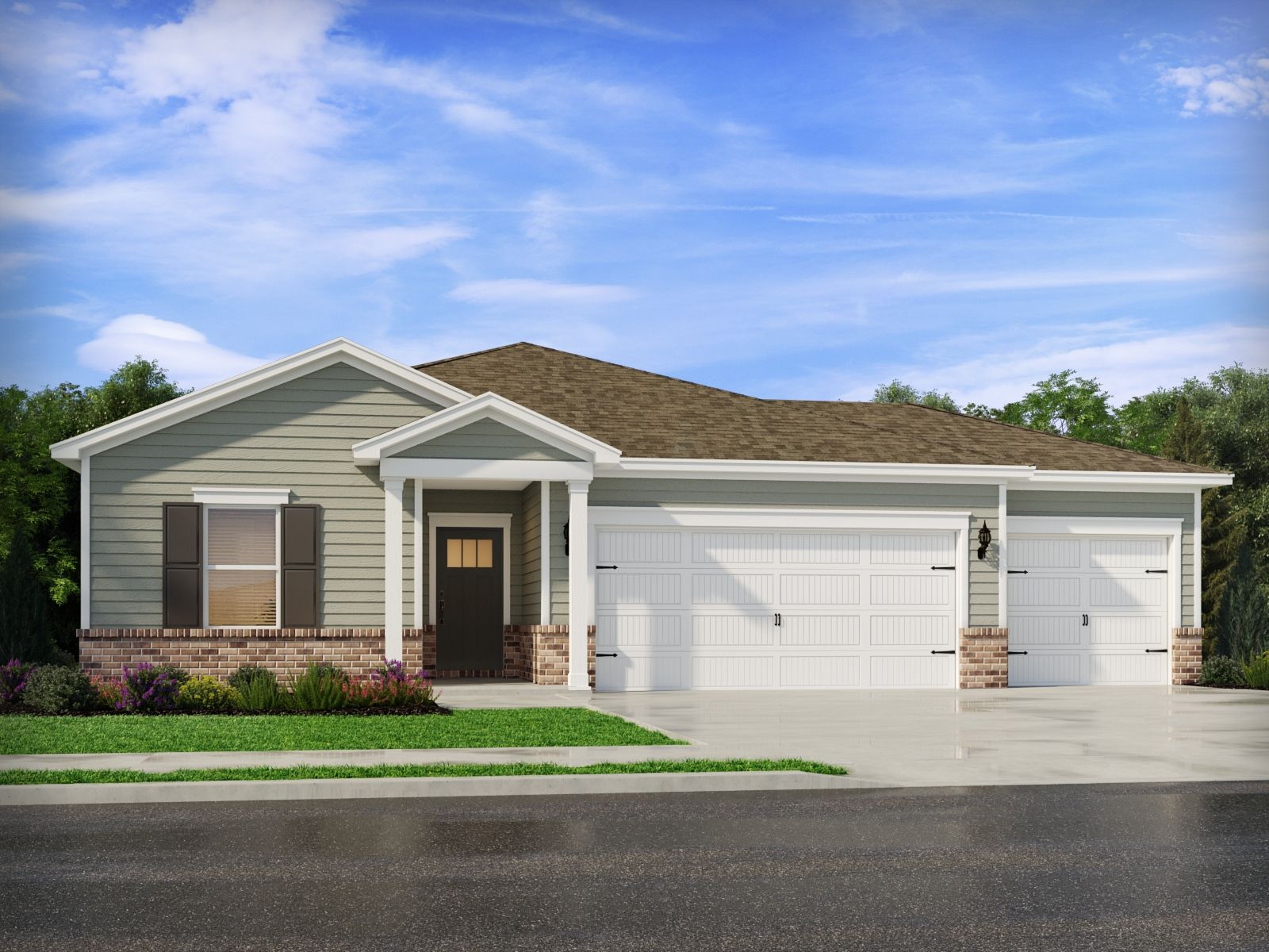 Gibson - Heritage Estates at Creekside - Premier Series: Harvest, Alabama - Meritage Homes