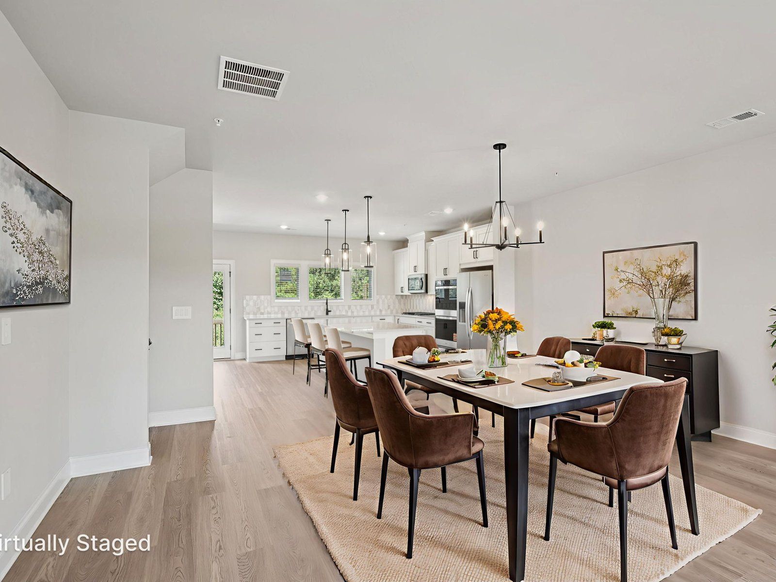 The Leighton floorplan with the Modern Rustic Collection interior package.