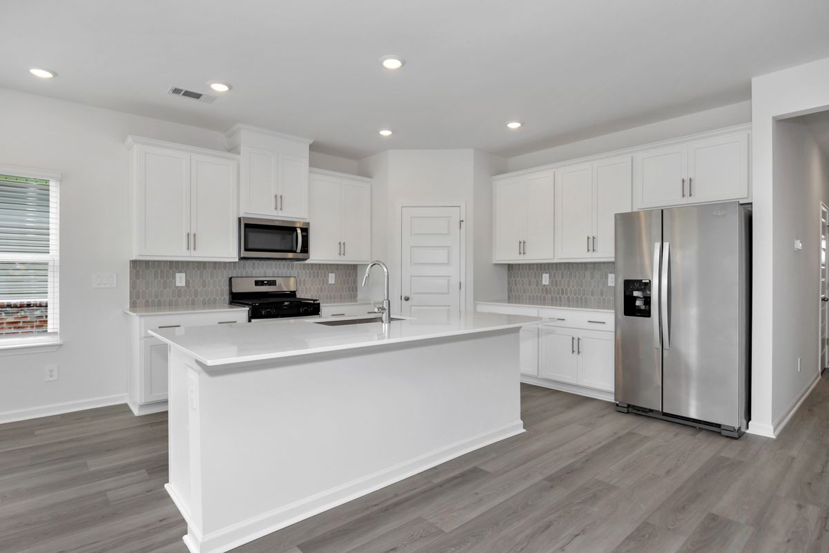 The Newport floorplan with the Finesse White interior package.