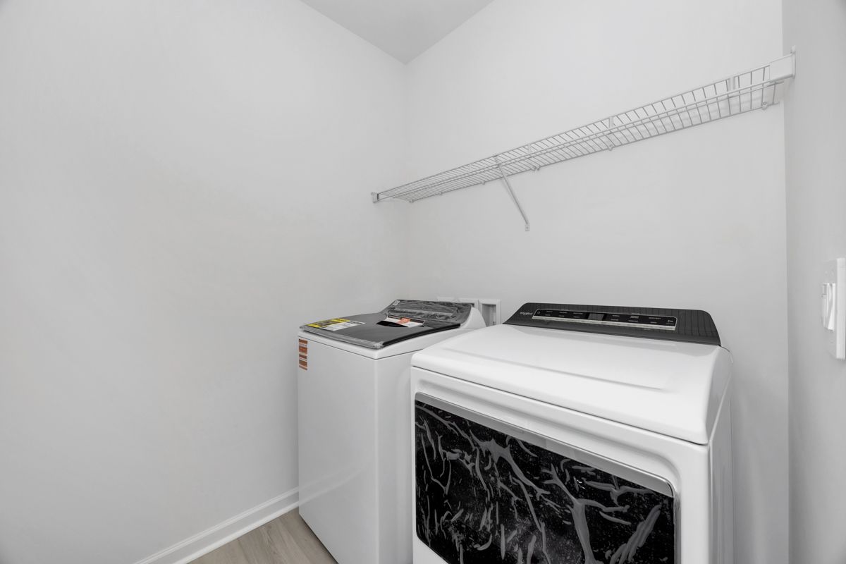 The Newport floorplan with the Finesse White interior package.