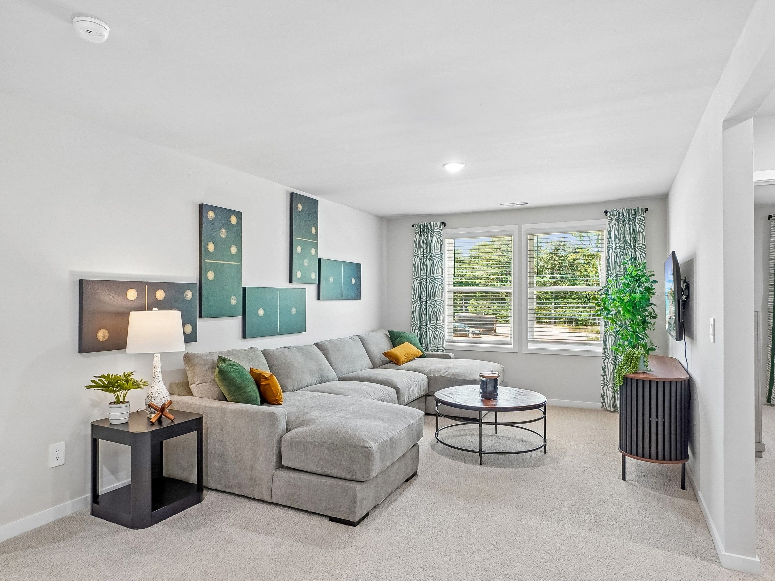 Loft in the Wilson floorplan at a Meritage Homes community in Zebulon, NC.