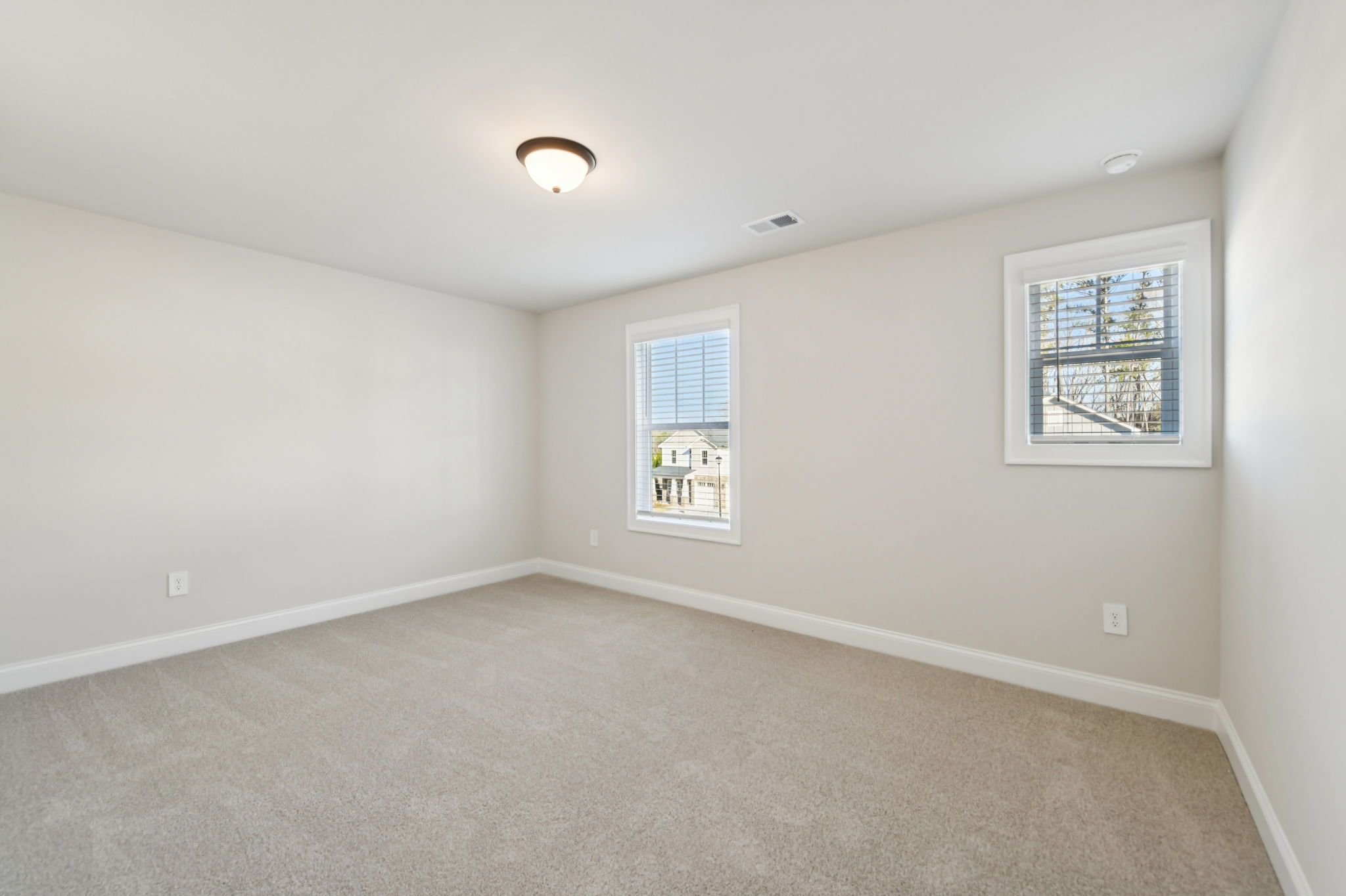 The Redford floorplan with the Fresh Artisan Harbor interior package modeled at Vines at Mill Creek.