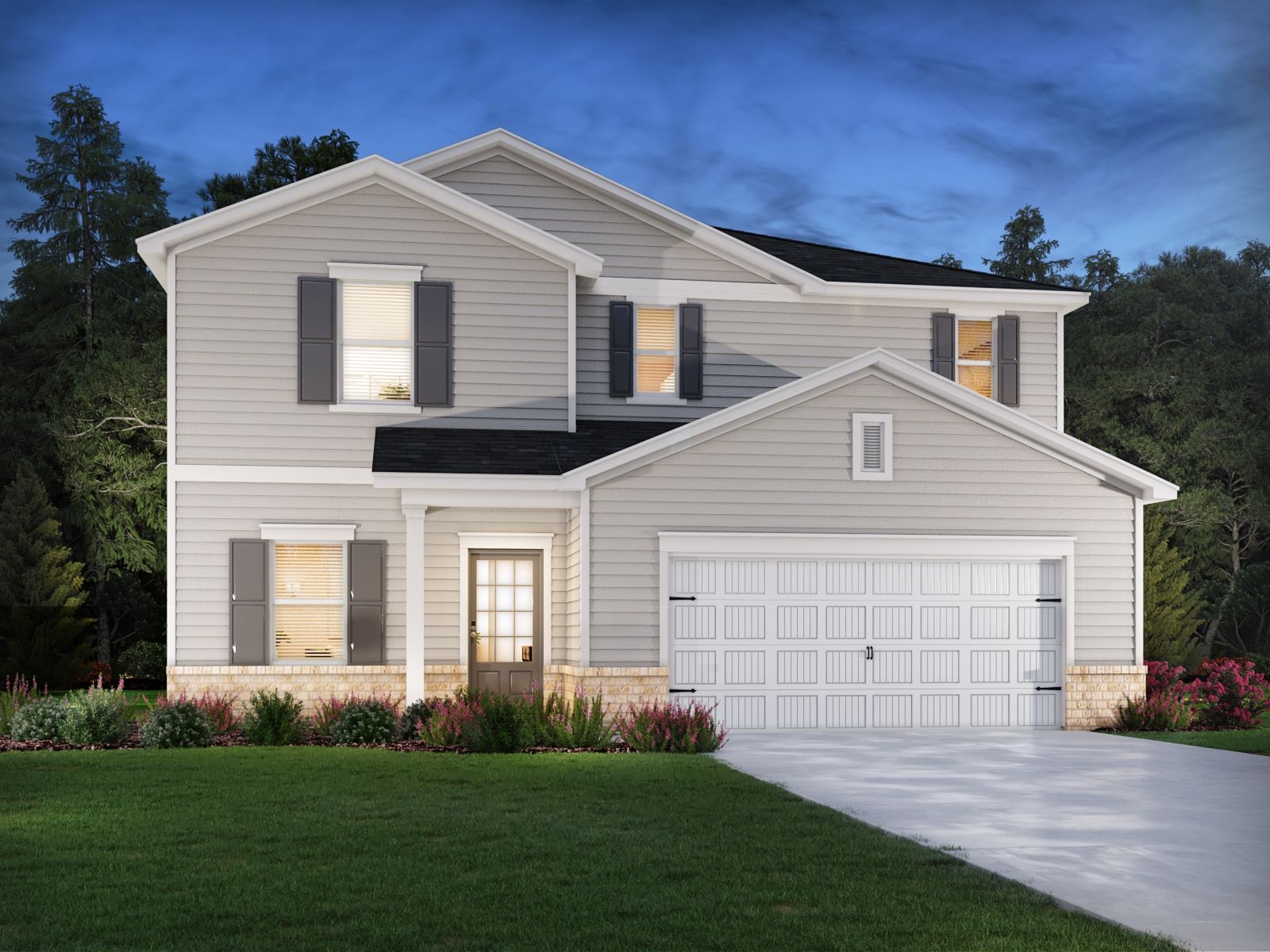 Dakota - Preserve at Mountain Creek: Pendergrass, Georgia - Meritage Homes