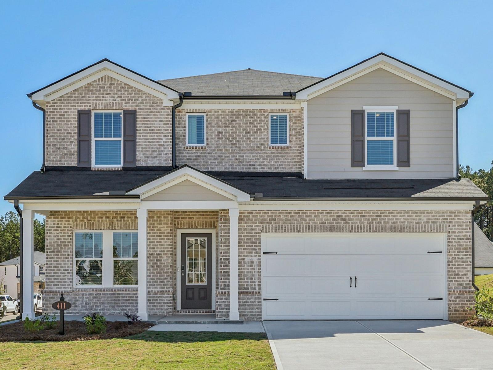 Johnson Basement - Vines at Mill Creek - Estate Series: Braselton, Georgia - Meritage Homes
