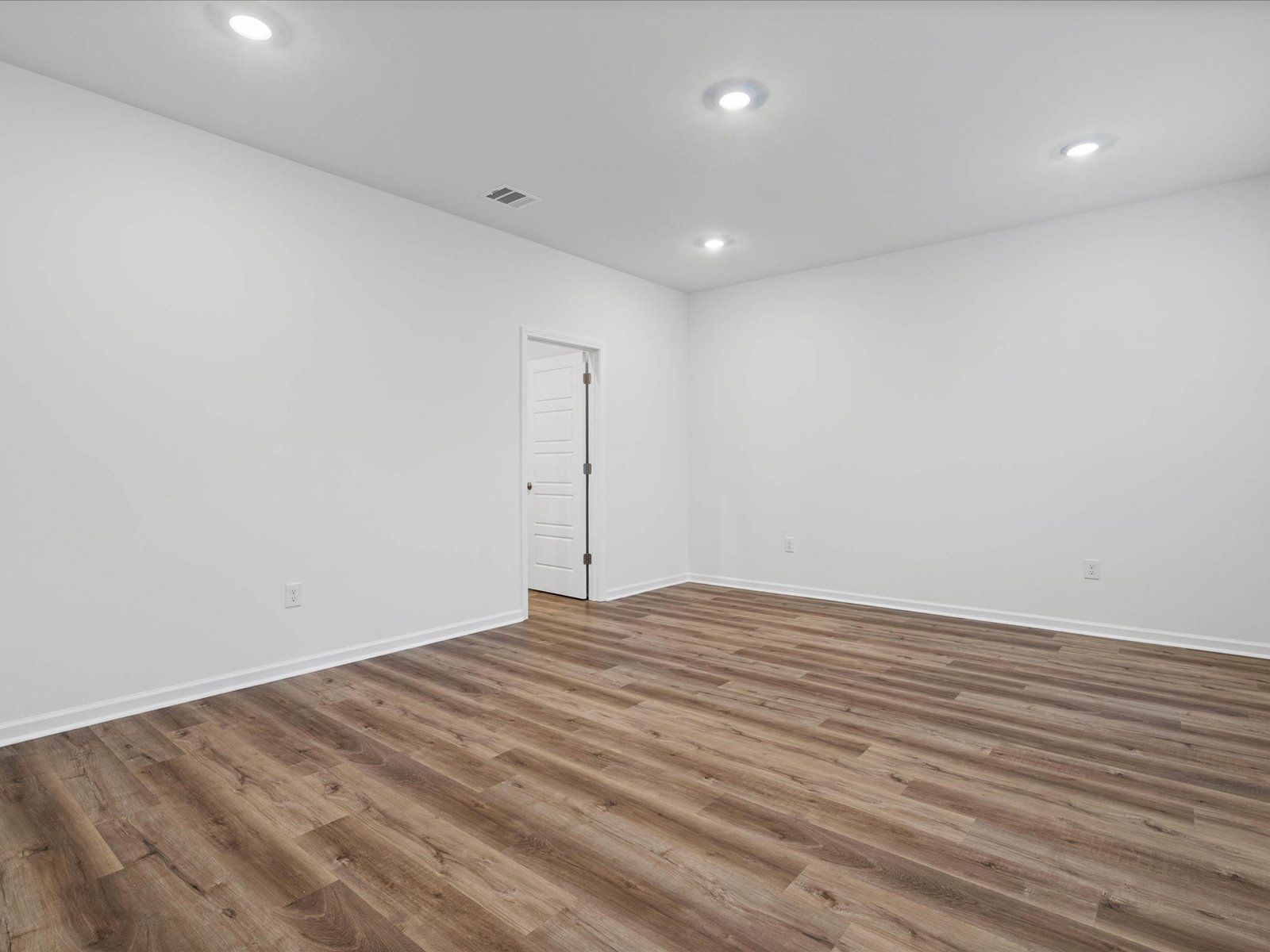 Primary bedroom in the Taylor floorplan at a Meritage Homes community in Gulfport, MS.