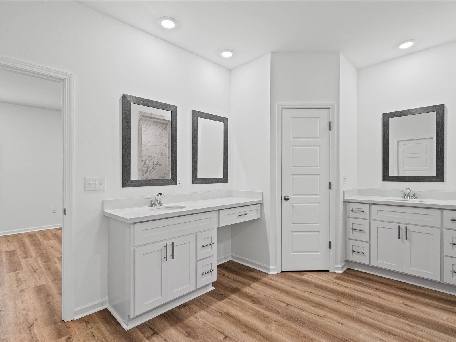 Primary bathroom in the Taylor floorplan at a Meritage Homes community in Gulfport, MS.