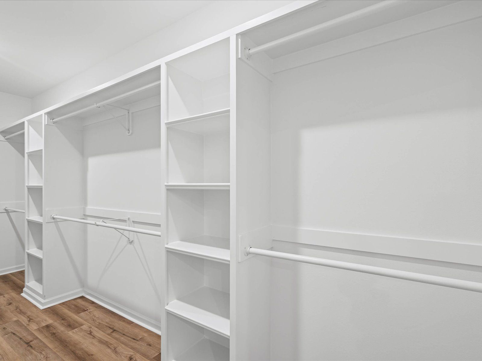 Primary closet in the Taylor floorplan at a Meritage Homes community in Gulfport, MS.