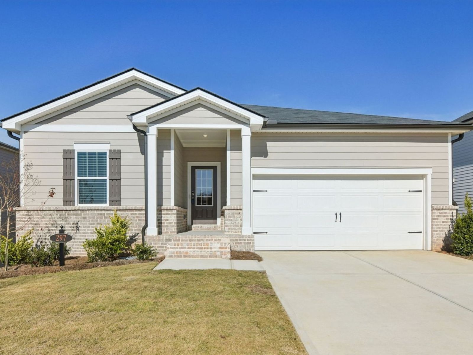 Gibson Basement - Preserve at Mountain Creek: Pendergrass, Georgia - Meritage Homes