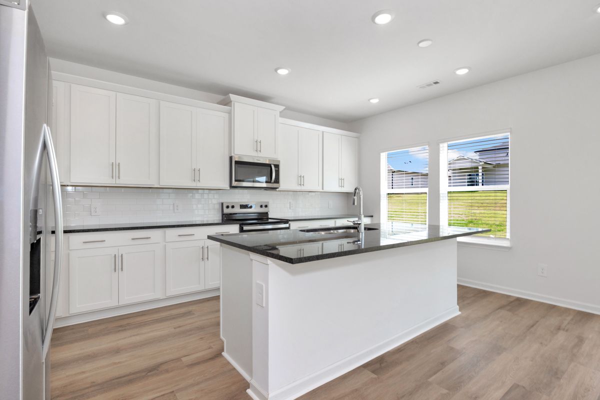The Dakota floorplan with the Chic White interior package.