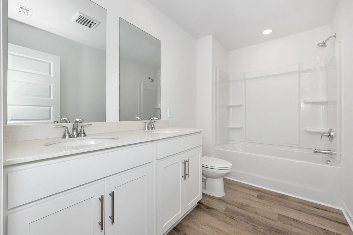 The Dakota floorplan with the Chic White interior package.