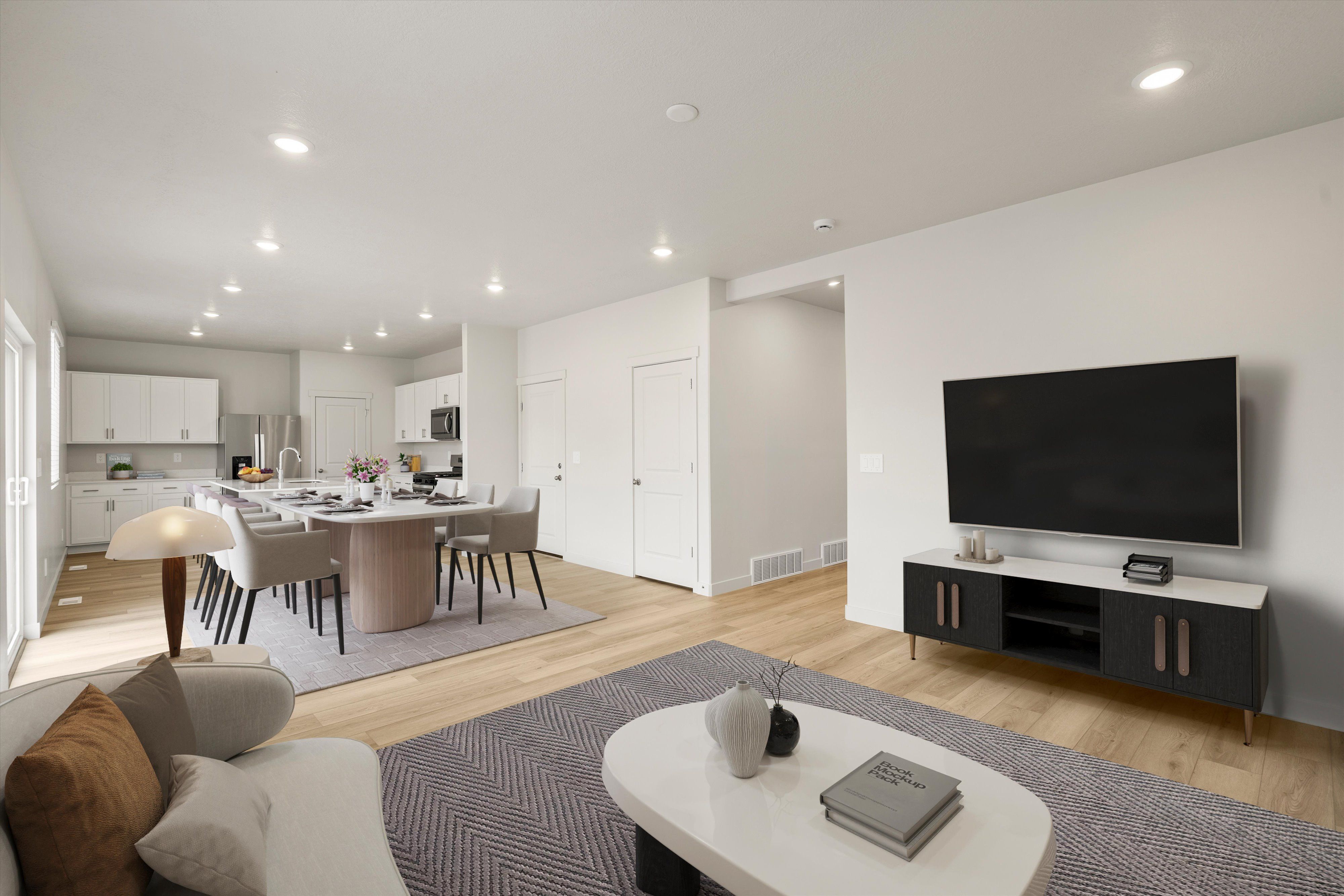 Kitchen and Great Room