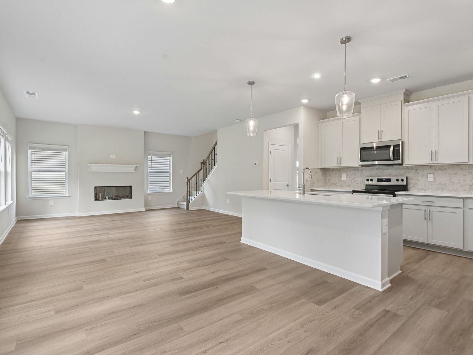 The Brentwood floorplan with the Elemental Frost interior package.