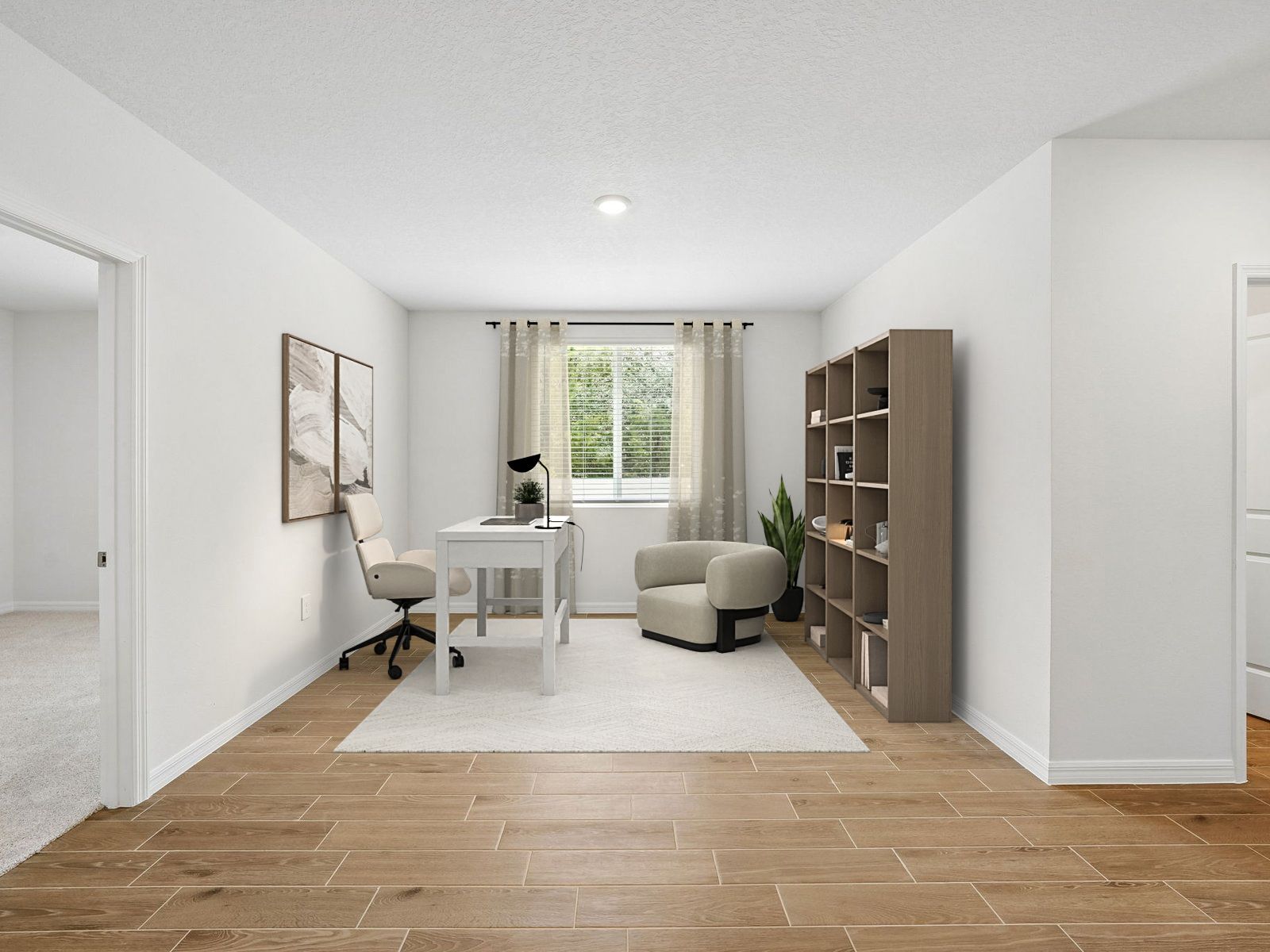 Flex Space Virtually Staged