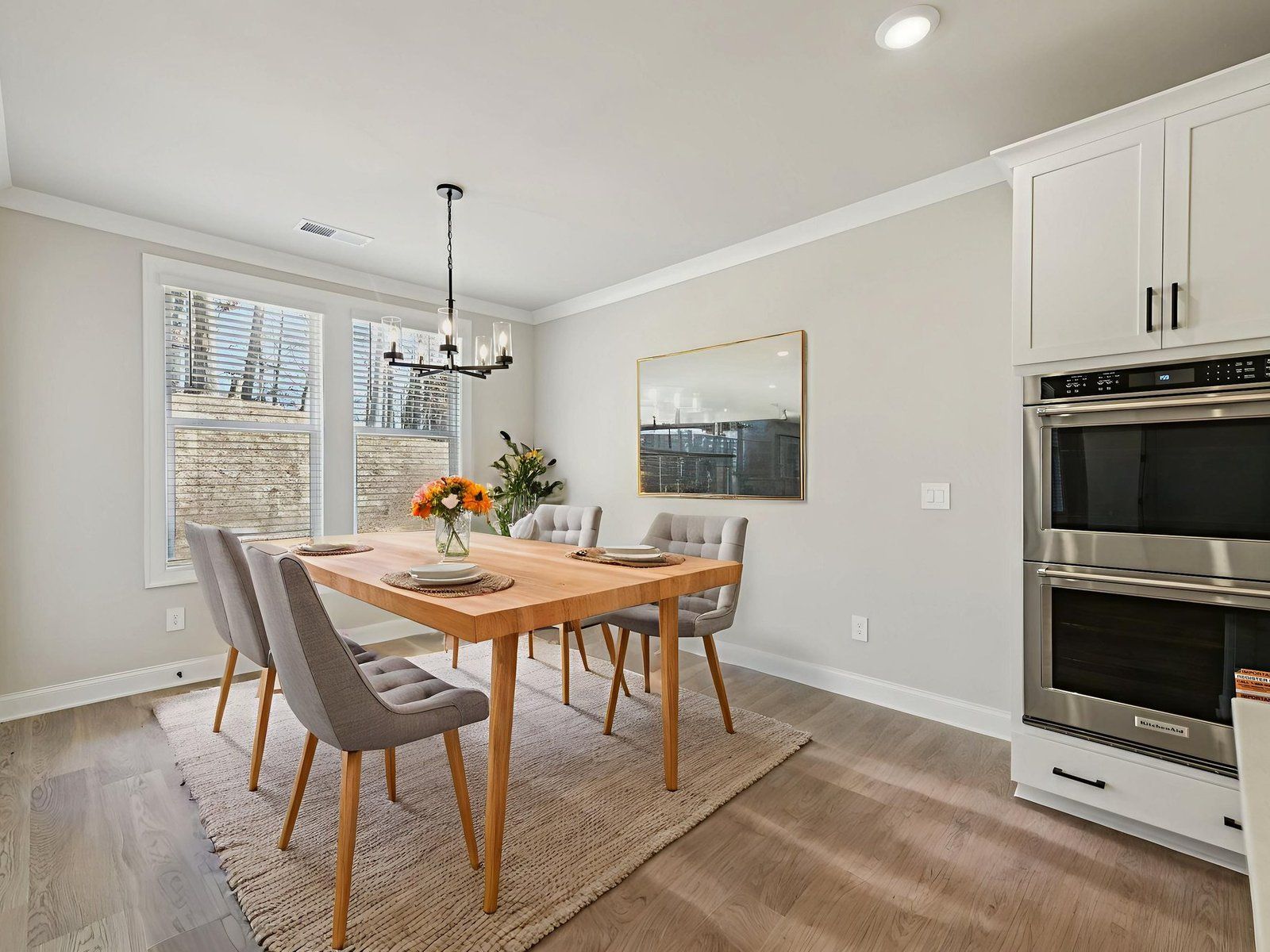 The Abbeville floorplan with the Upscale Rustic Linen interior package.