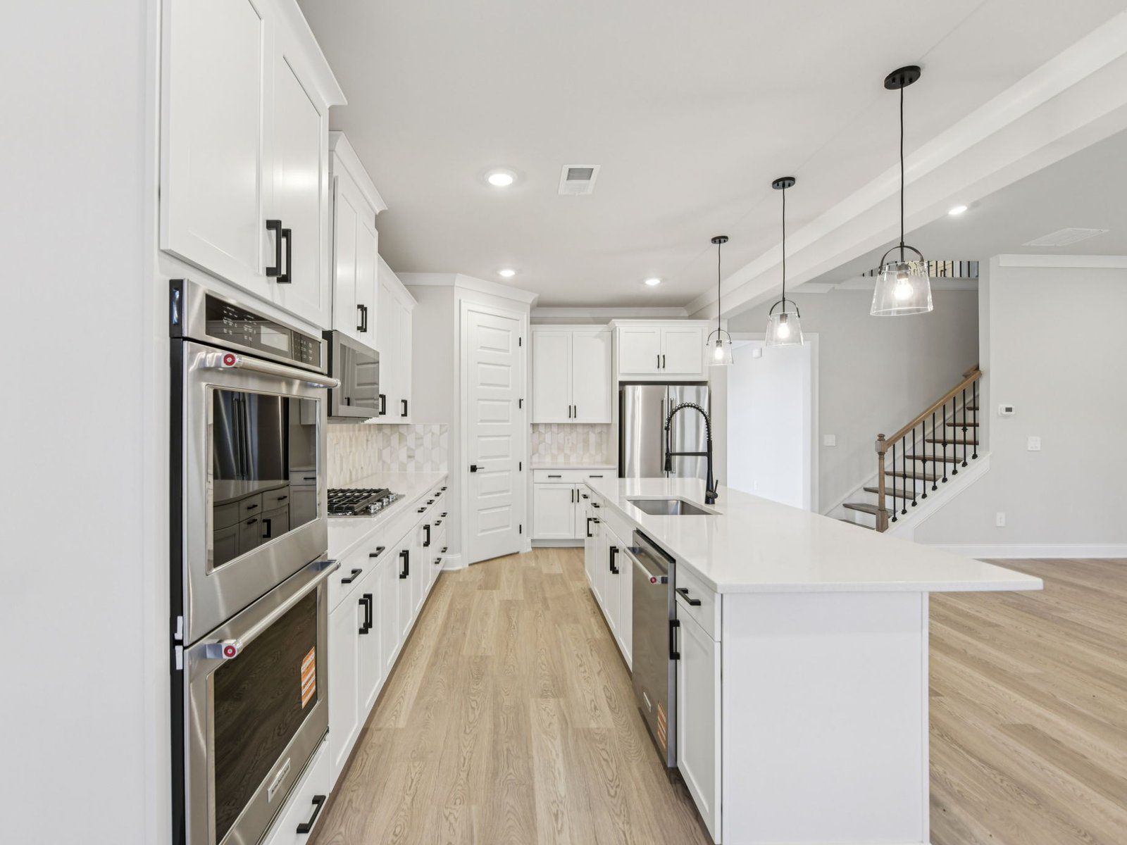 The Abbeville floorplan with the Upscale Rustic Linen interior package.