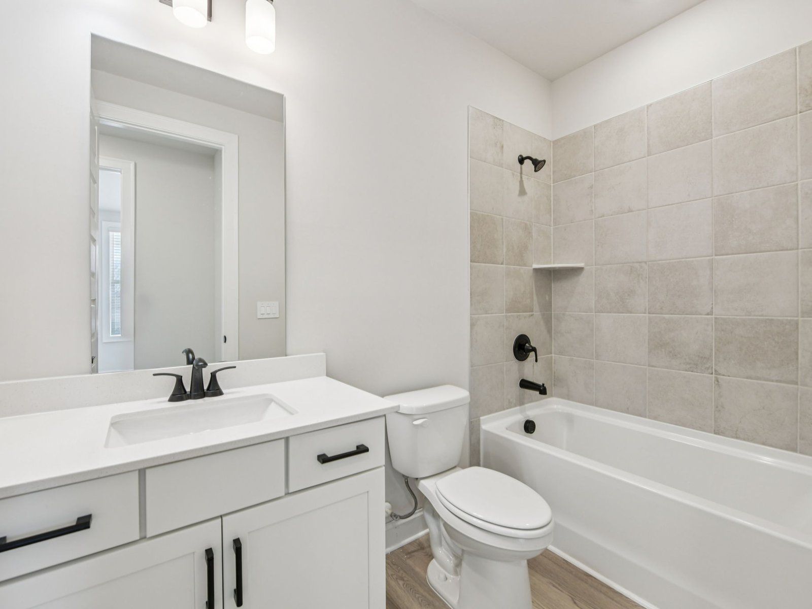 The Abbeville floorplan with the Upscale Rustic Linen interior package.