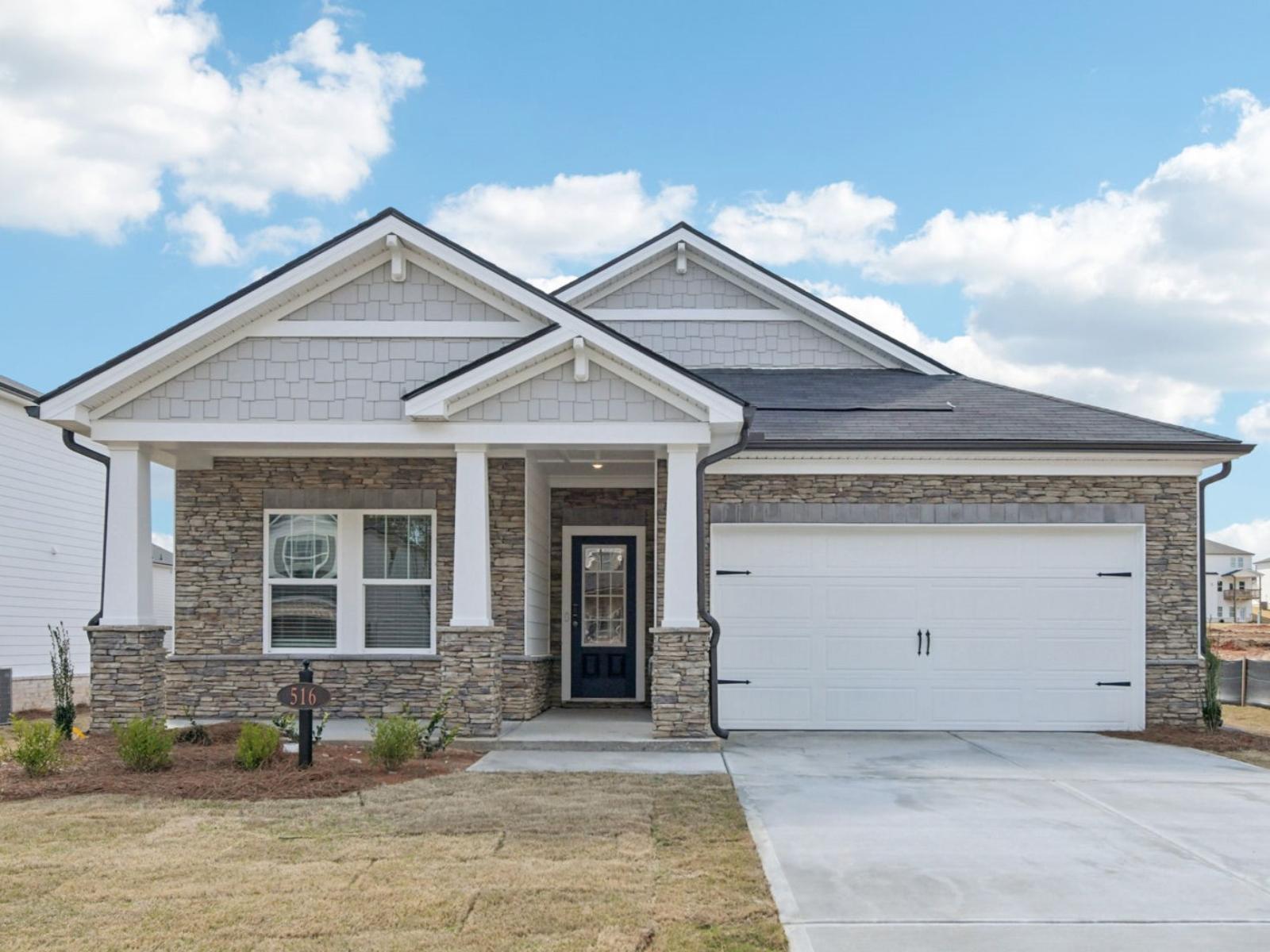 Gibson - Parkside at Grayson: Grayson, Georgia - Meritage Homes