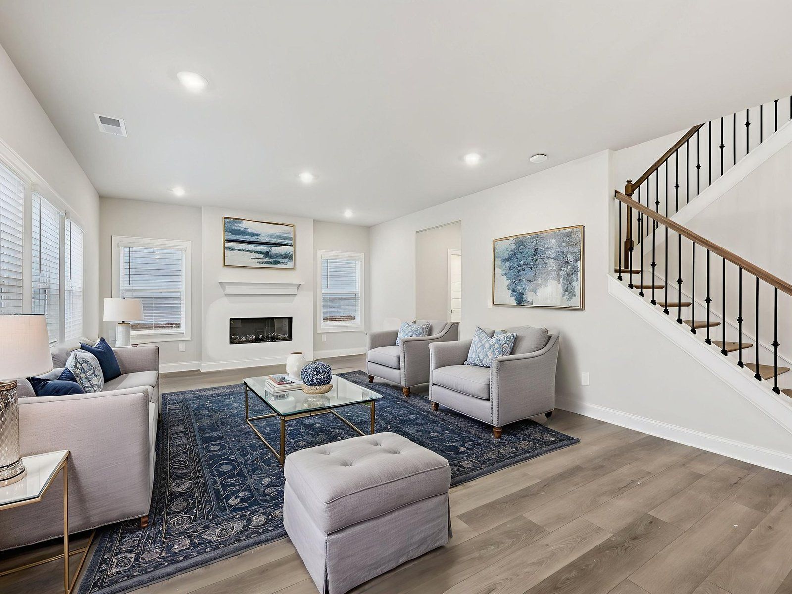 The Dakota floorplan with the Fresh Artisan Sage interior package.