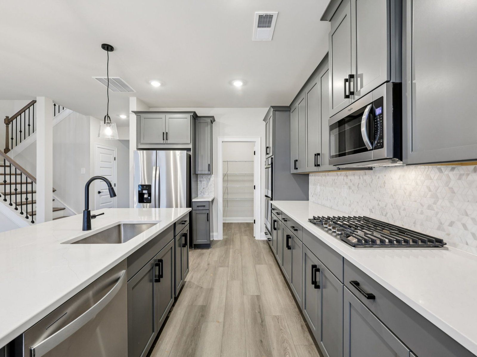 The Dakota floorplan with the Fresh Artisan Sage interior package.