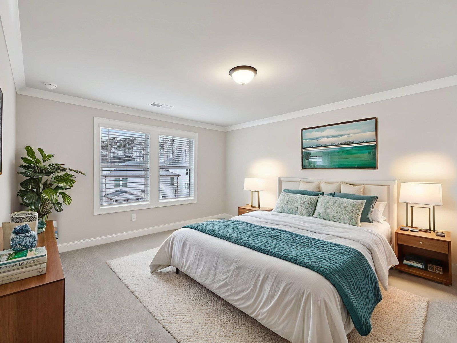 The Dakota floorplan with the Fresh Artisan Sage interior package.