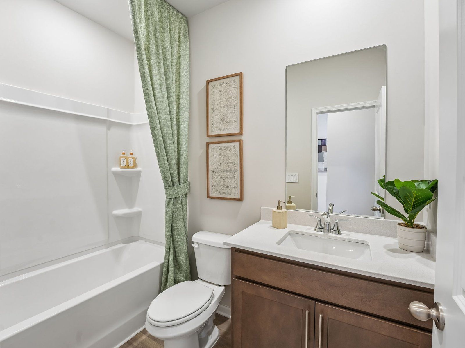 The Lakeland floorplan with the Charm Almond interior package.