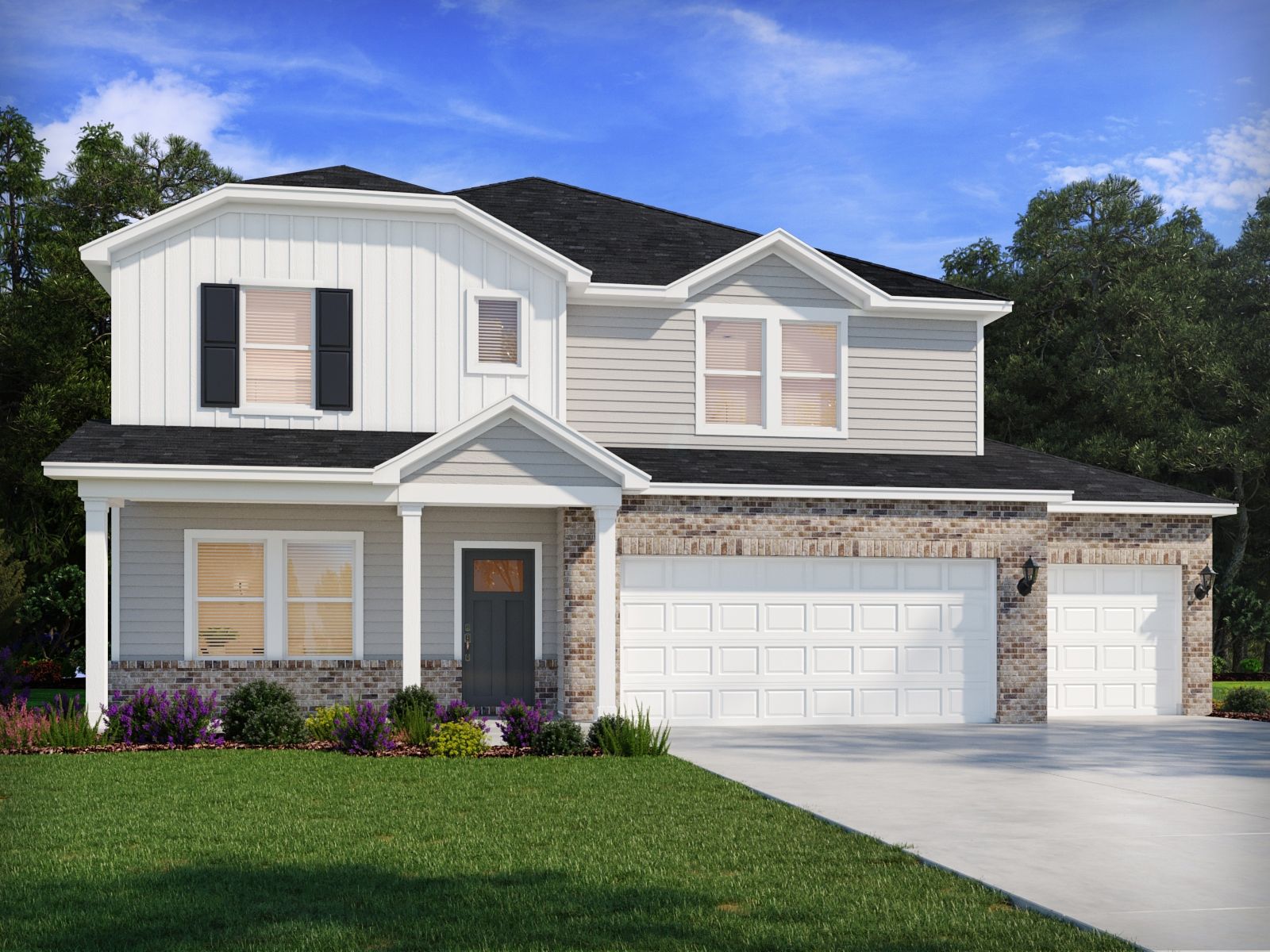 Sherwood Elevation Rendering
