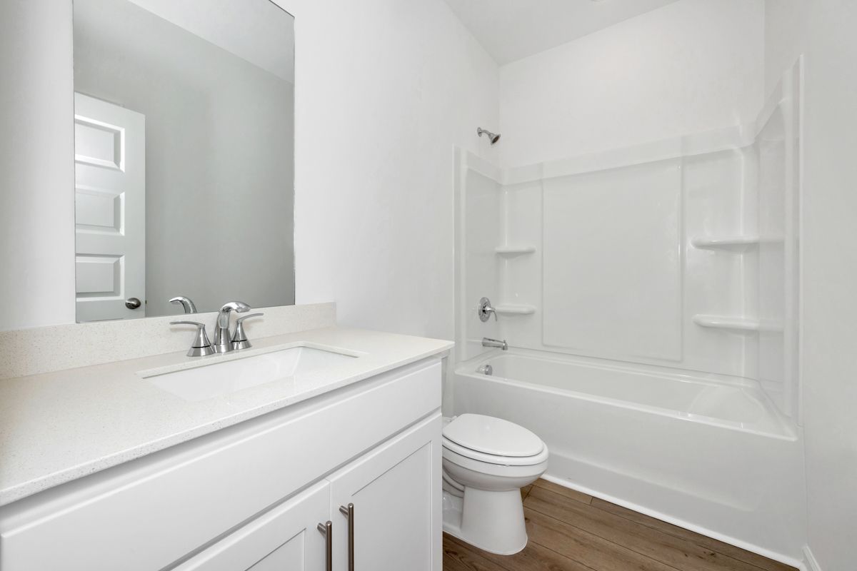 The Buchanan floorplan with the Finesse White interior package.