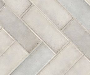 Kitchen Backsplash: Rice Natural Glazed Porcelain