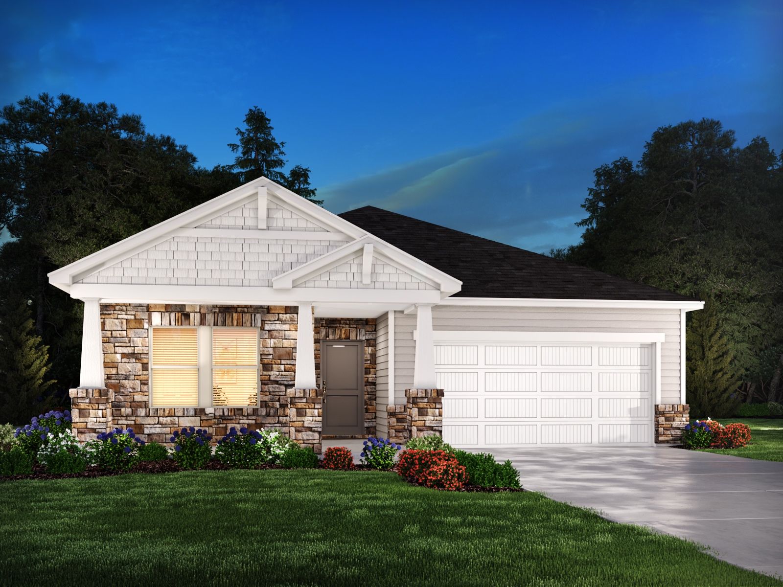 Newport - Carlton Landing: Rockvale, Tennessee - Meritage Homes