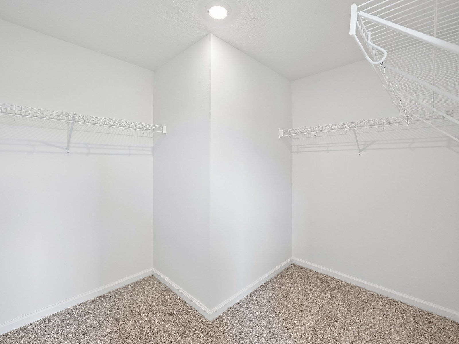 Primary closet