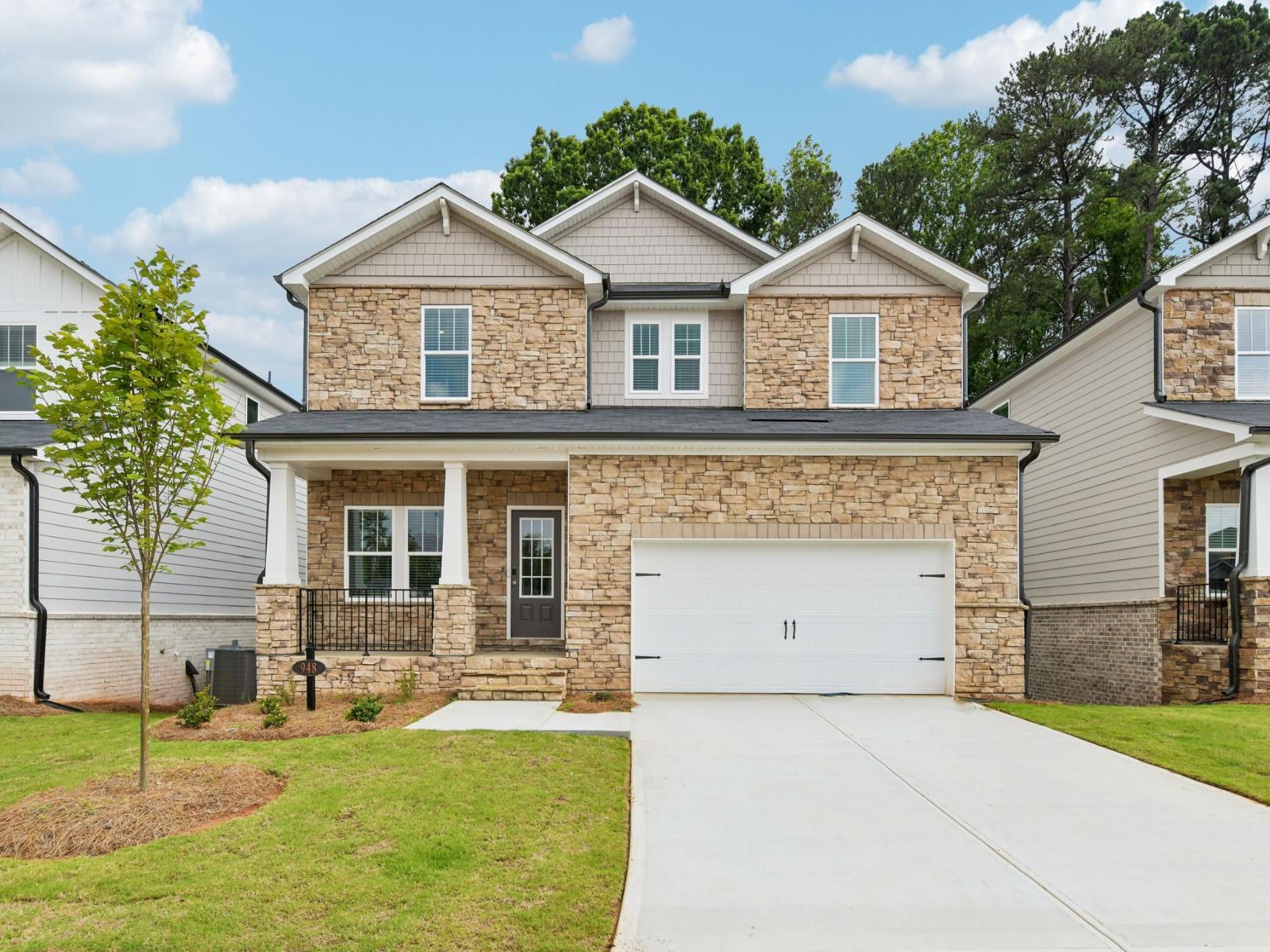 Dakota Basement - Martin Springs - Estate Series: Lawrenceville, Georgia - Meritage Homes