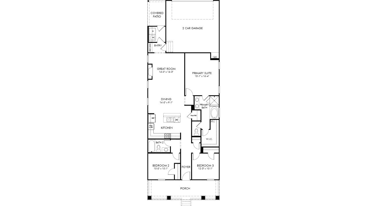 Easton - B floor plan