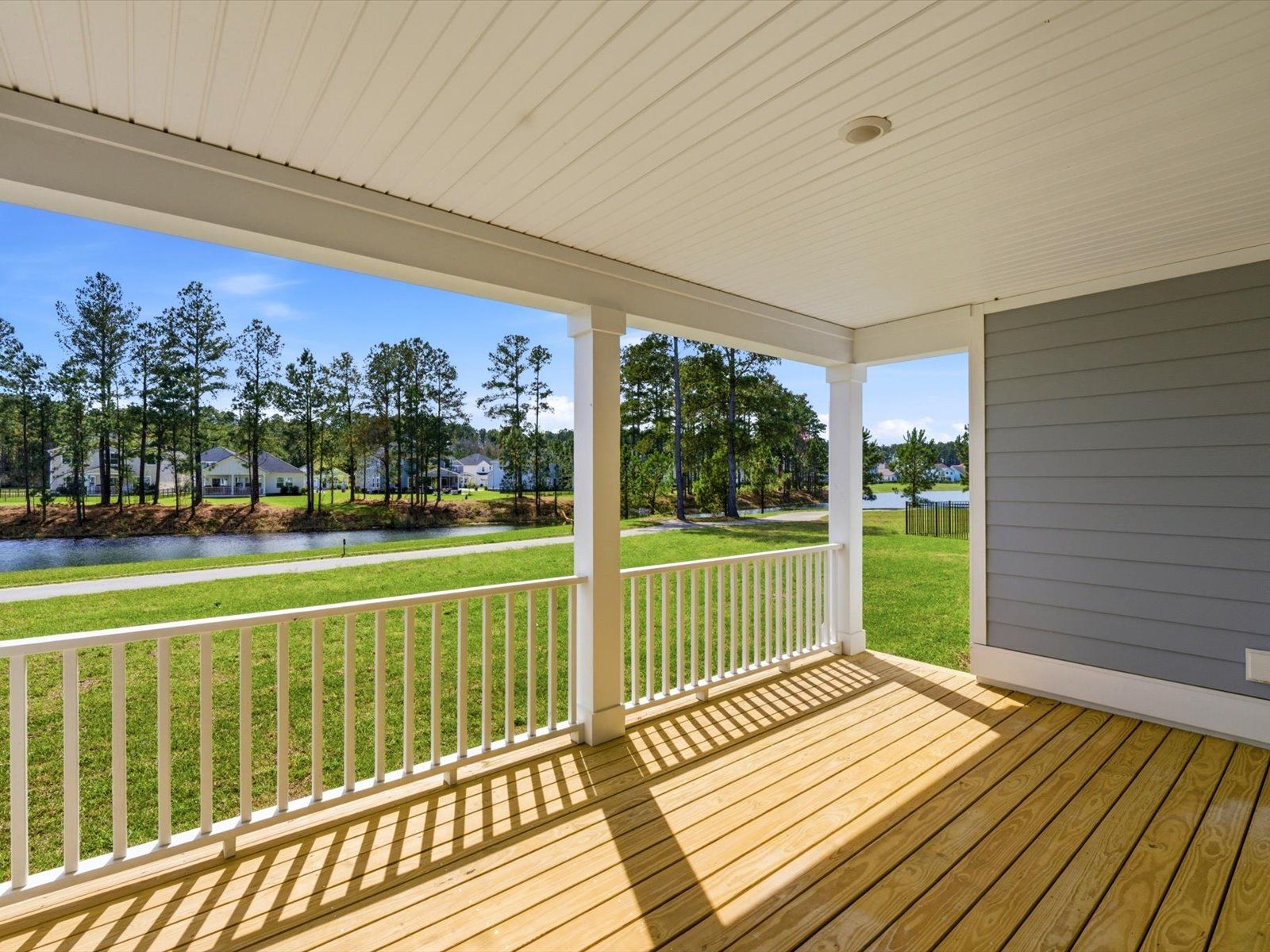 Covered Rear Deck