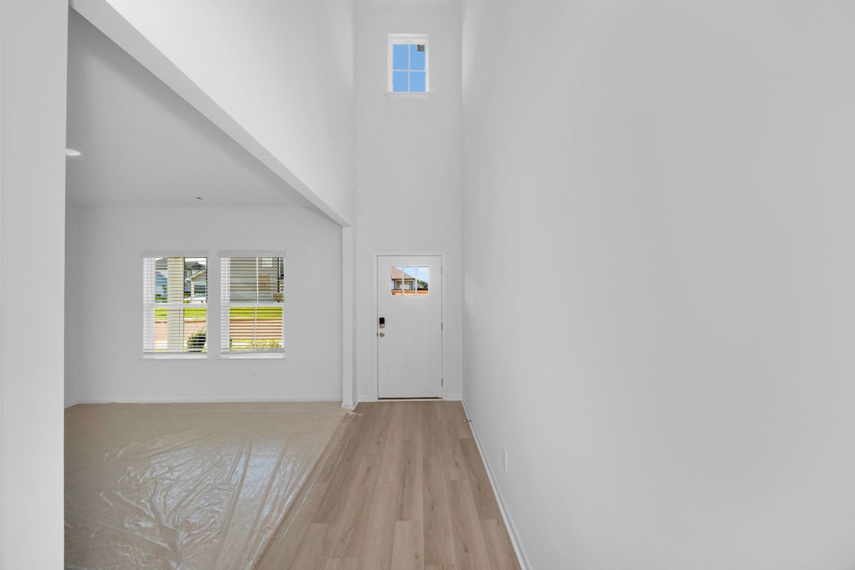 The Sherwood floorplan with the Essence White interior package.