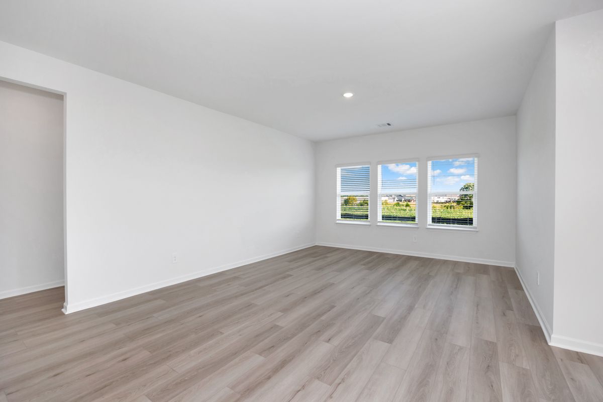 The Sherwood floorplan with the Essence White interior package.
