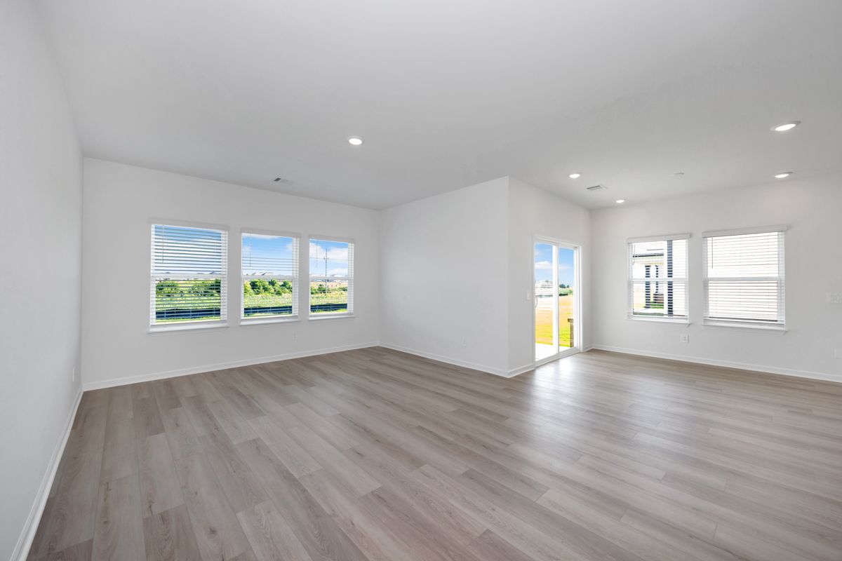 The Sherwood floorplan with the Essence White interior package.