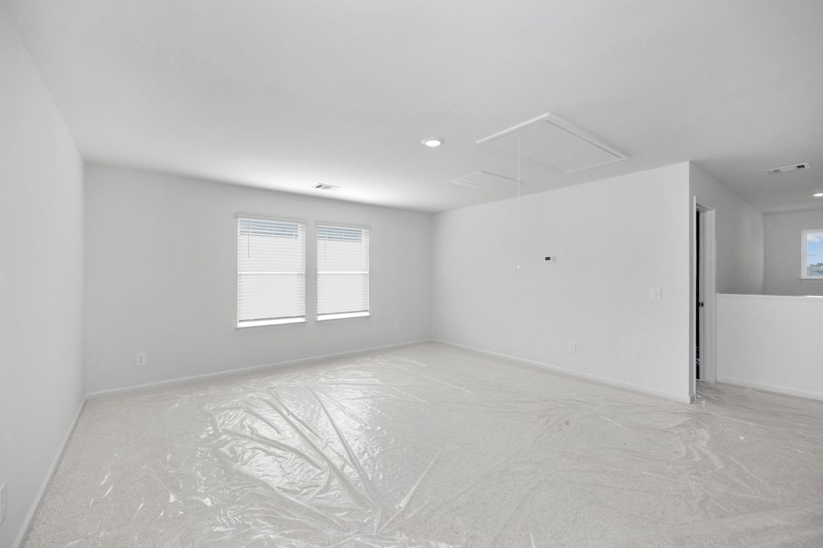 The Sherwood floorplan with the Essence White interior package.