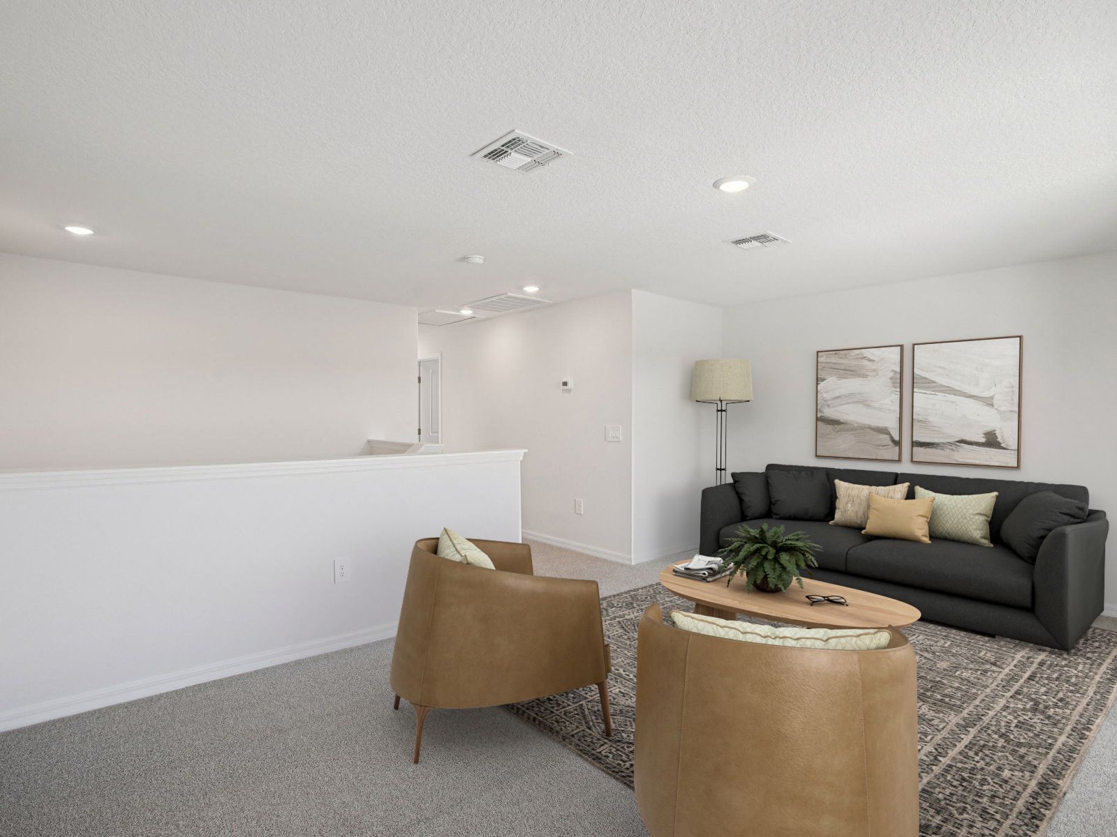 Loft Virtually Staged