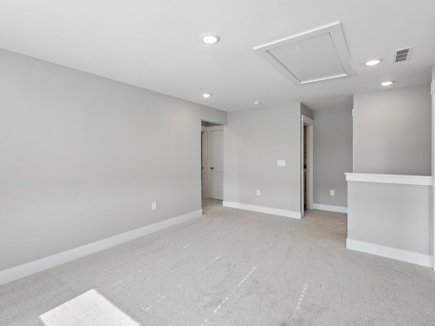 Loft in the Brentwood floorplan at a Meritage Homes community in Raleigh, NC.