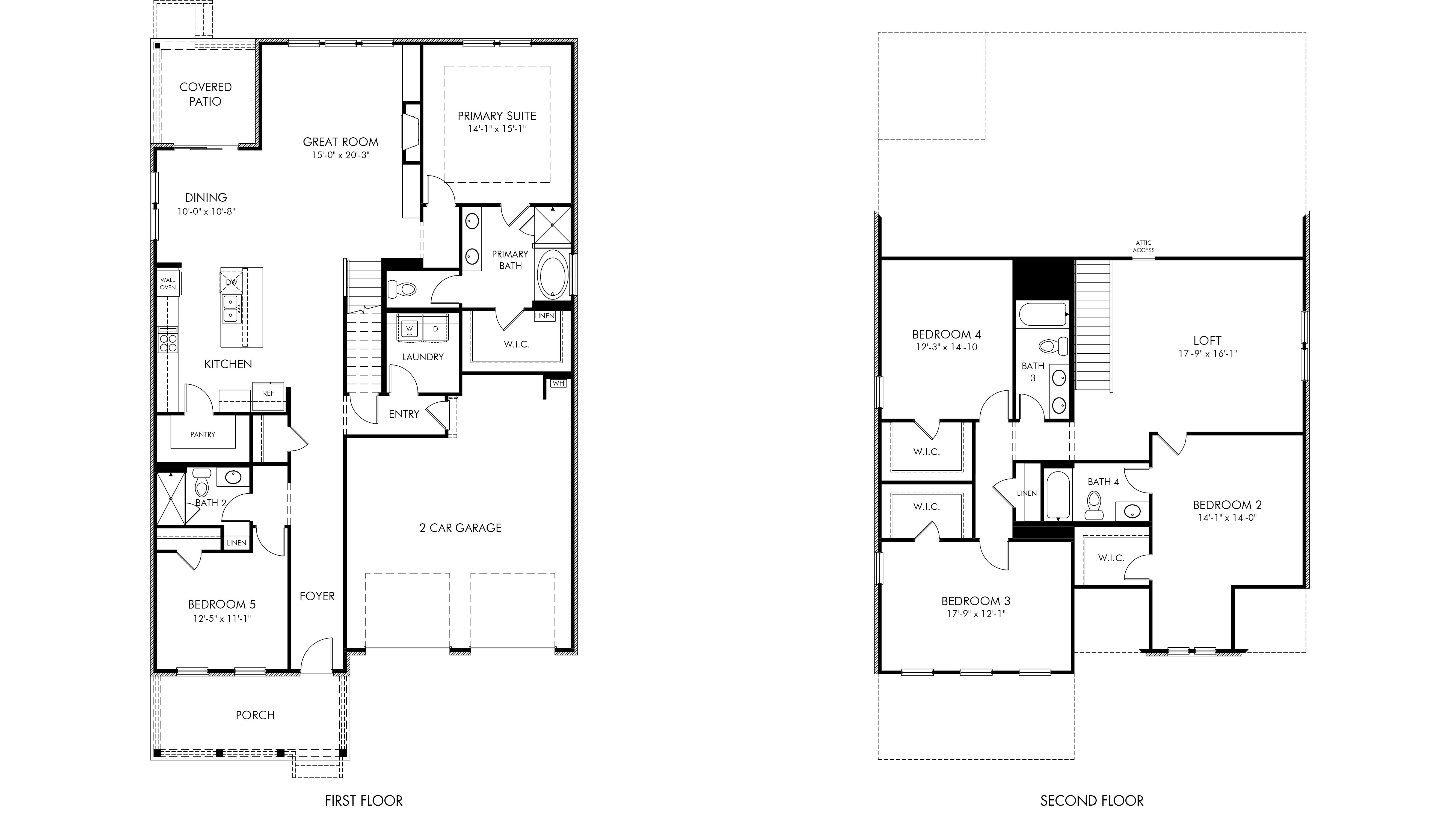 Shelton floor plan