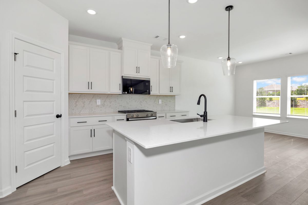 The Sheridan floorplan with the Elemental Pearl interior package.