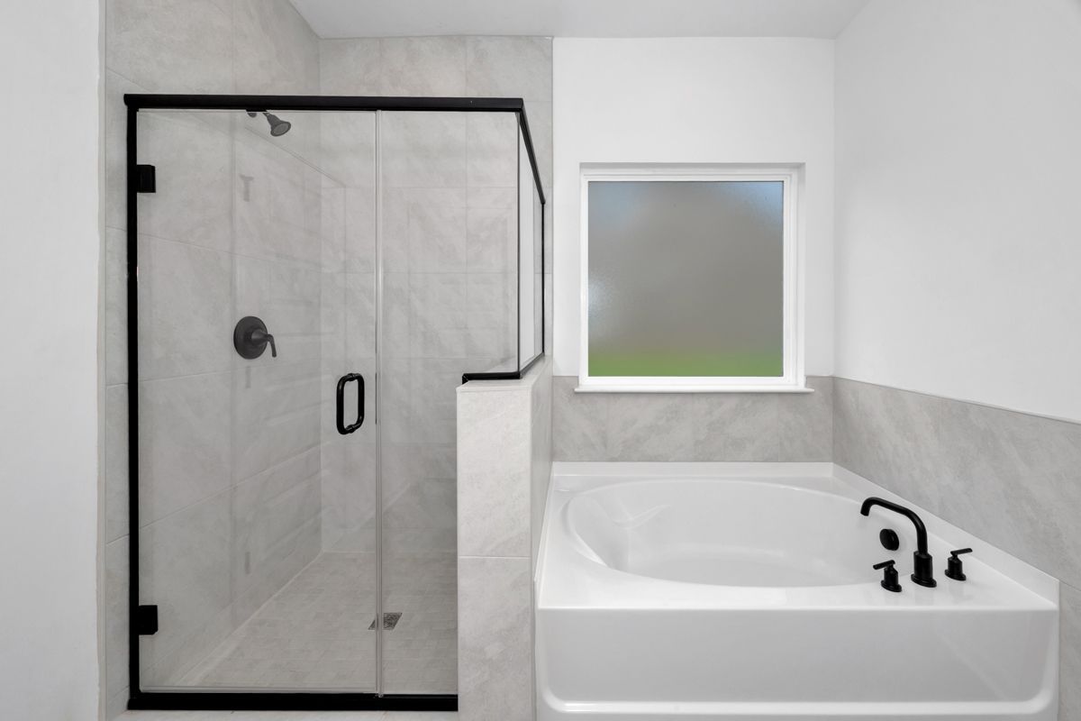 The Sheridan floorplan with the Elemental Pearl interior package.