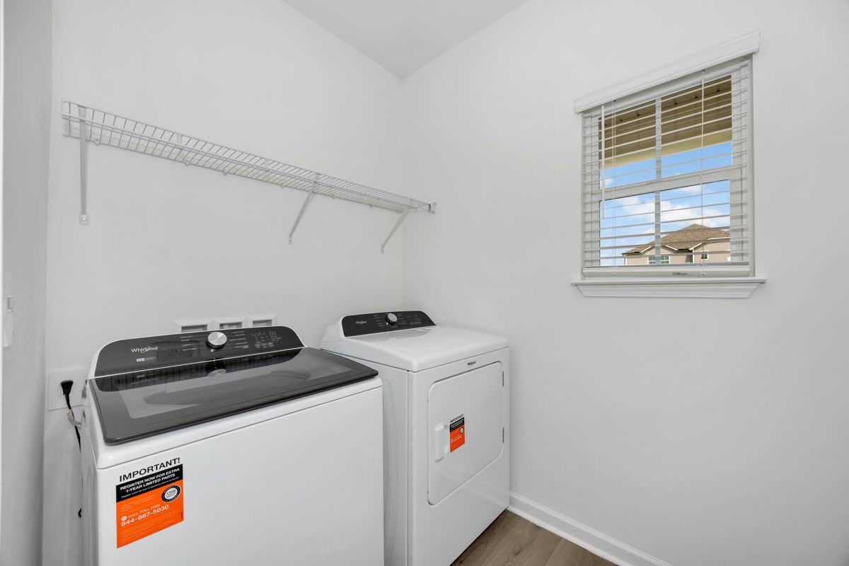 The Sheridan floorplan with the Elemental Pearl interior package.