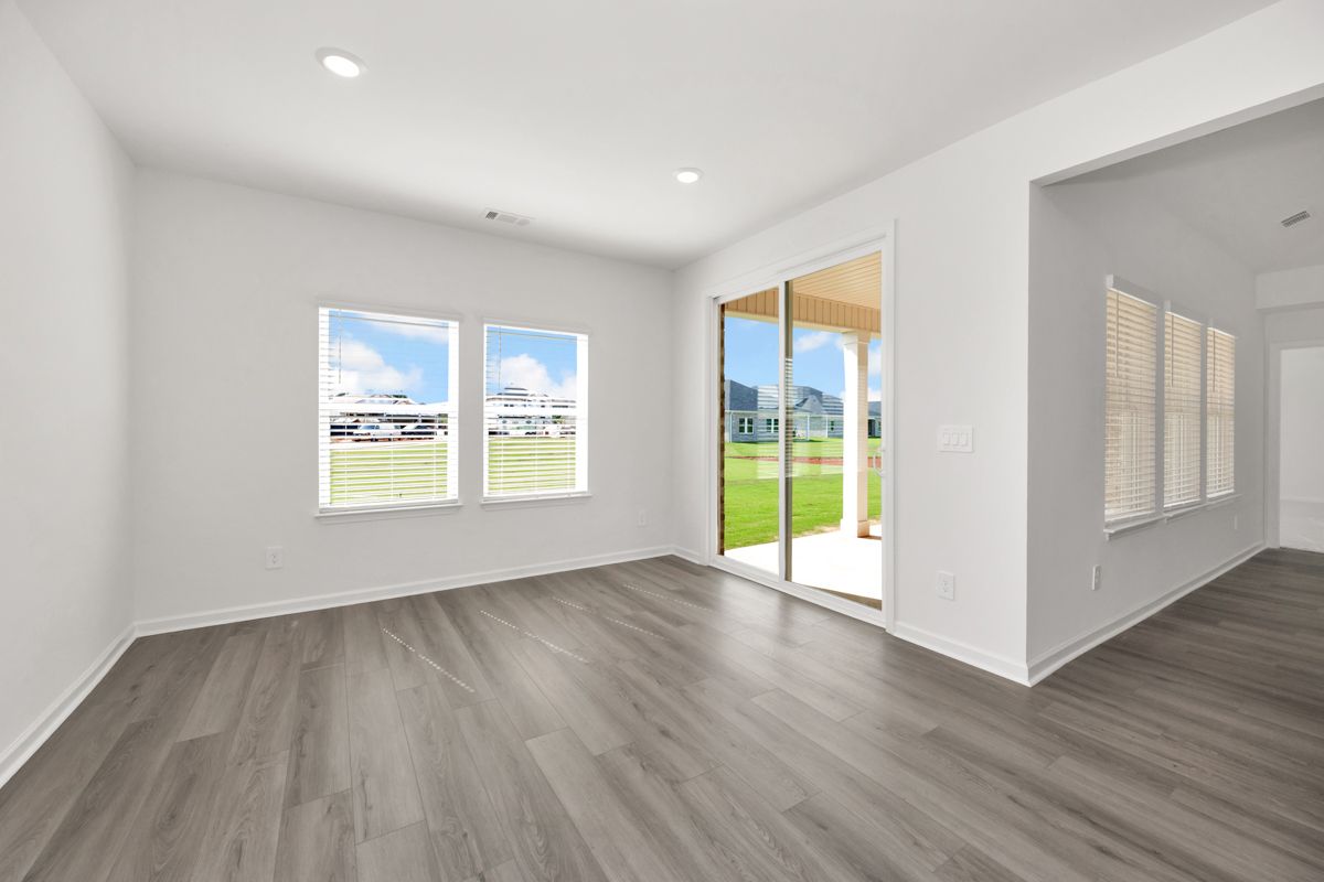 The Foxhall floorplan with the Elemental Pearl interior package.