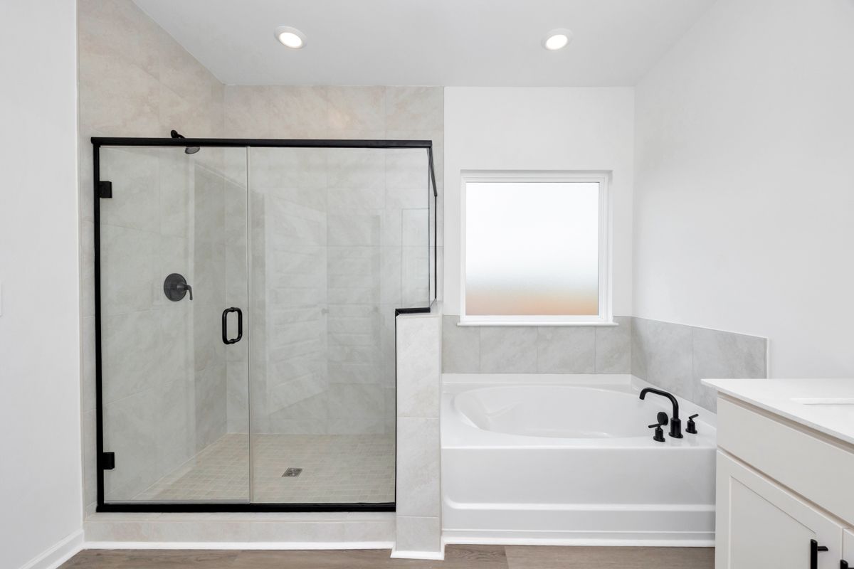The Foxhall floorplan with the Elemental Pearl interior package.