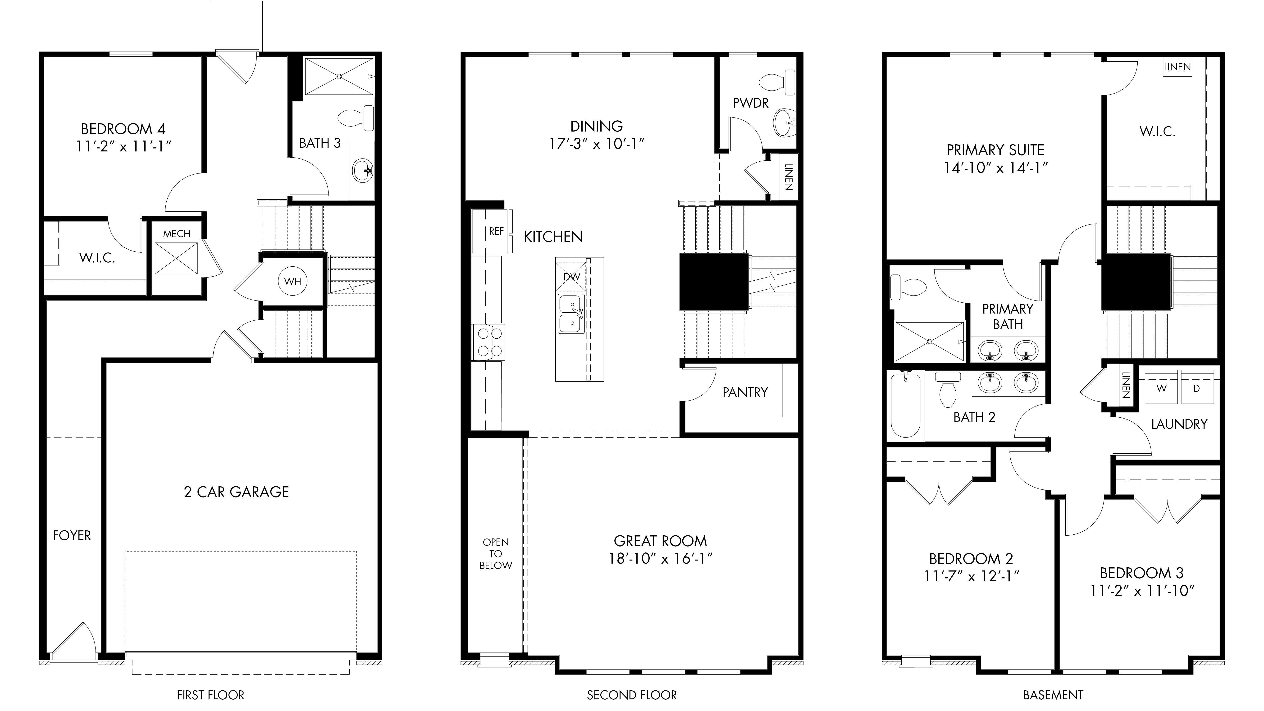 Brooks floor plan