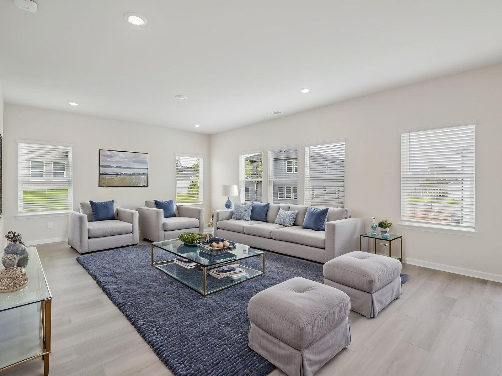 The Elemental Harbor interior package modeled at Northwoods at Mirror Lake.