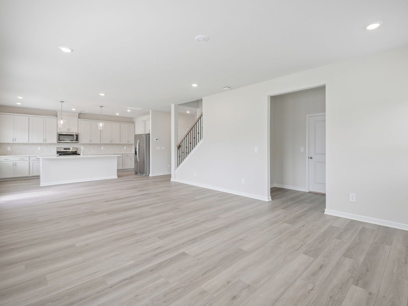 The Elemental Harbor interior package modeled at Northwoods at Mirror Lake.