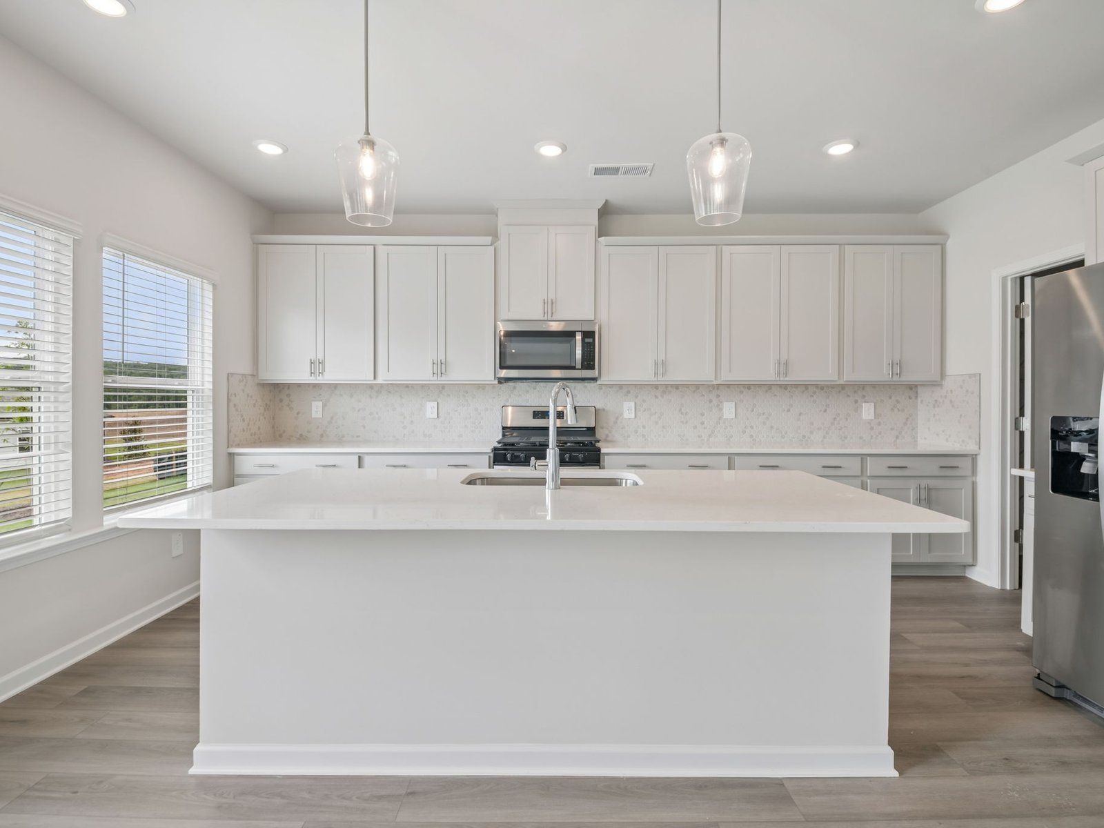 The Elemental Harbor interior package modeled at Northwoods at Mirror Lake.